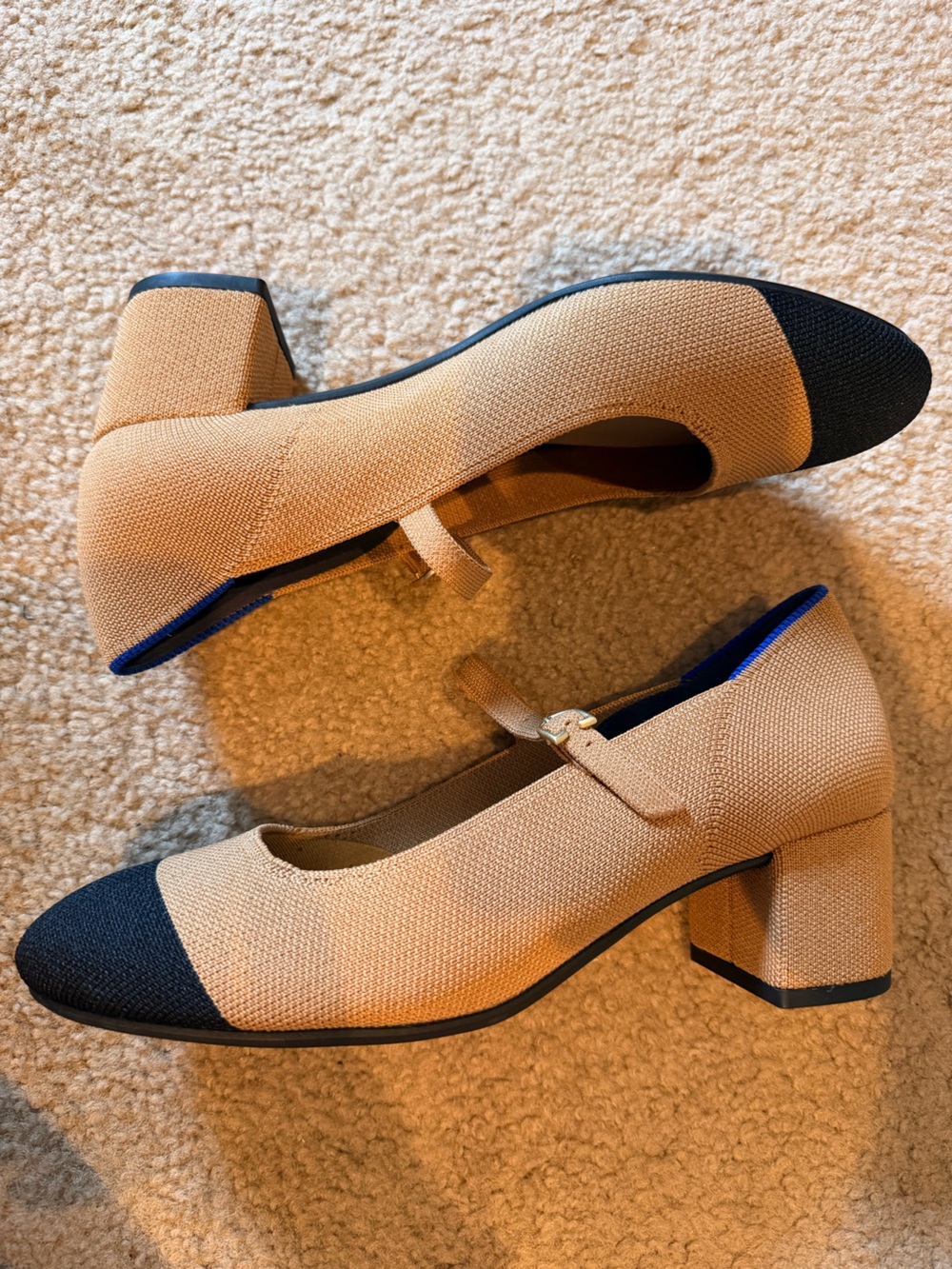 Rothy’s The Mary Jane Wren Cap Toe Heel NEW - Picture 8 of 15